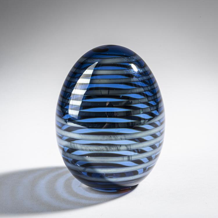 Bild 1 zu Objekt, Jahresei 'Luotsi Vuosimuna' , 2018, Oiva Toikka, Nuutj&auml;rvi, Notsj&ouml;; Iittala, Kalvola, 161D 1118