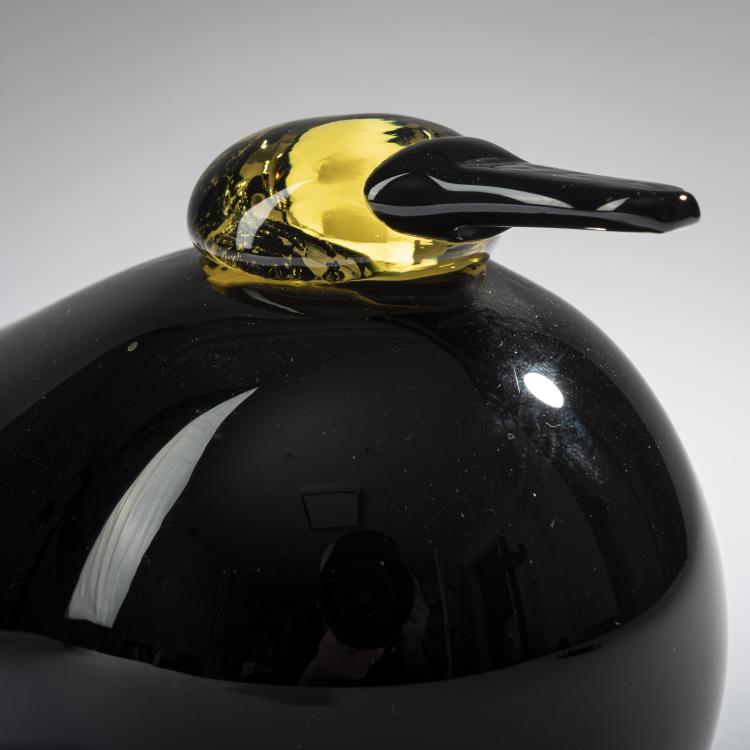 Bild 3 zu Objekt, Ente 'Kaahko', 2008, Oiva Toikka, Nuutaj&auml;rvi, Notj&ouml;; Iittala, Kalvola, 161D 1038