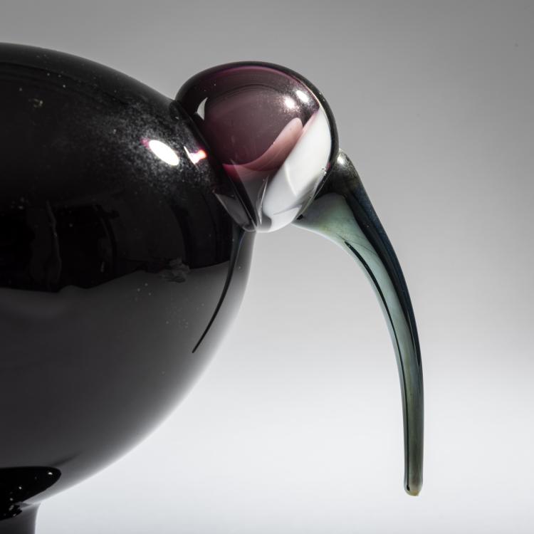 Bild 2 zu Objekt, Purple ibis, 2008, Oiva Toikka, Nuutaj&auml;rvi, Notsj&ouml;; Iittala, Kalvola, 161D 1039