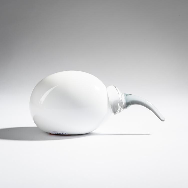 Hauptbild zu Objekt, White mibis, 2010, Oiva Toikka, Nuutaj&auml;rvi, Notsj&ouml;; Iittala, Kalvola, 161D 1065