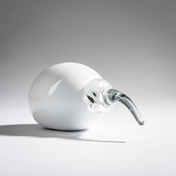Bild 2 zu Objekt, White mibis, 2010, Oiva Toikka, Nuutaj&auml;rvi, Notsj&ouml;; Iittala, Kalvola, 161D 1065