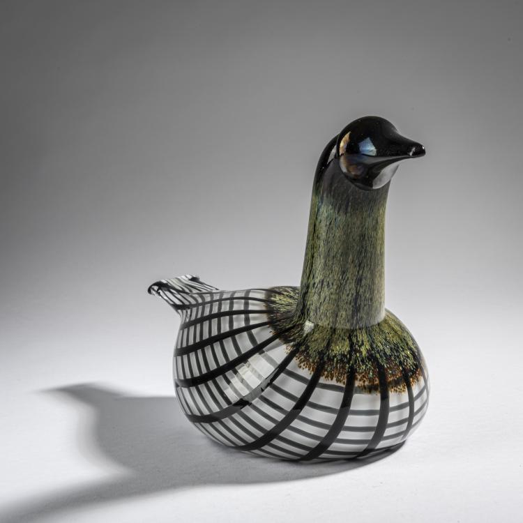 Bild 1 zu Objekt, Prachttaucher 'Kuikka', 2002, Oiva Toikka, Nuutaj&auml;rvi, Notsj&ouml;; iittala, Kalvola, 161D 977