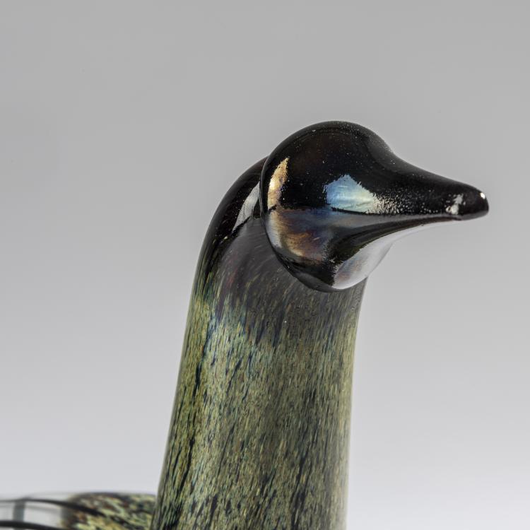 Bild 2 zu Objekt, Prachttaucher 'Kuikka', 2002, Oiva Toikka, Nuutaj&auml;rvi, Notsj&ouml;; iittala, Kalvola, 161D 977