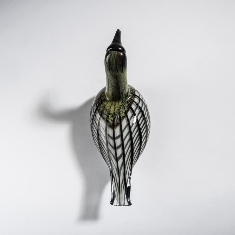 Bild 3 zu Objekt, Prachttaucher 'Kuikka', 2002, Oiva Toikka, Nuutaj&auml;rvi, Notsj&ouml;; iittala, Kalvola, 161D 977