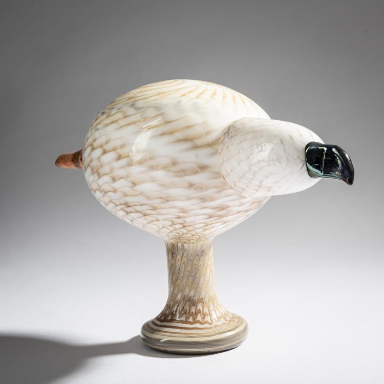 Bild 1 zu Objekt, M&auml;nnlicher Rotschwanzbussard, 2007, Oiva Toikka, Nuutaj&auml;rvi, Notsj&ouml;; Iittala, Kalvola, 161D 1008