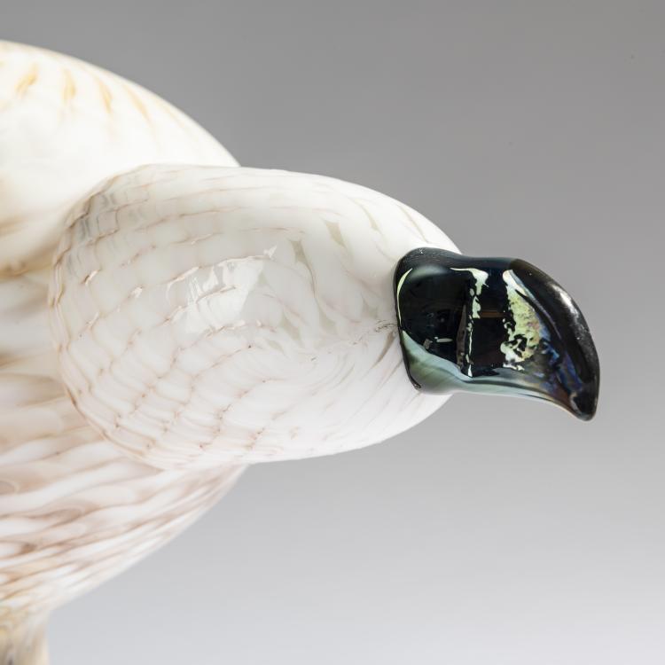 Bild 2 zu Objekt, M&auml;nnlicher Rotschwanzbussard, 2007, Oiva Toikka, Nuutaj&auml;rvi, Notsj&ouml;; Iittala, Kalvola, 161D 1008