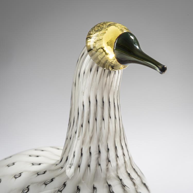 Bild 2 zu Objekt, Alaskischer Seetaucher 'Alaskan Kuikka', 2009, Oiva Toikka, Nuutaj&auml;rvi, Notsj&ouml;; Iittala, Kalvola, 161D 1051