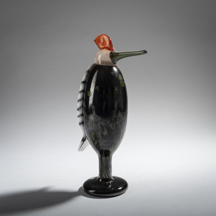 Bild 1 zu Objekt, Specht 'Tikka', 2011, Oiva Toikka, Nuutaj&auml;rvi, Notsj&ouml;; Iittala, Kalvola, 161D 1076