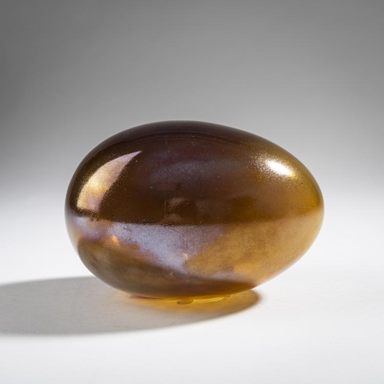 Hauptbild zu Objekt, Gro&szlig;es Ei 'Kulta Muna Iso', 2002, Oiva Toikka, Nuutaj&auml;rvi, Notsj&ouml;; Iittala, Kalvola, 161D 920
