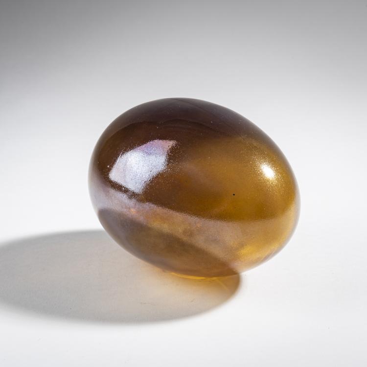 Bild 1 zu Objekt, Gro&szlig;es Ei 'Kulta Muna Iso', 2002, Oiva Toikka, Nuutaj&auml;rvi, Notsj&ouml;; Iittala, Kalvola, 161D 920