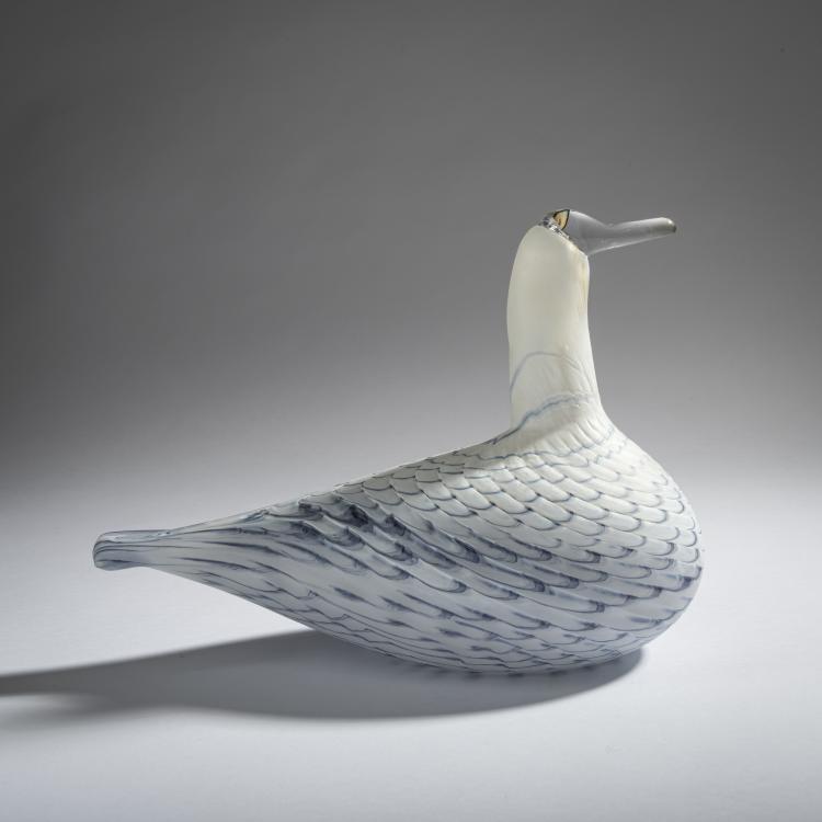 Hauptbild zu Objekt, Swan 'Villijoutsen', 1995, Oiva Toikka, Nuutaj&auml;rvi, Notsj&ouml;; Iittala, Kalvola, 161D 901