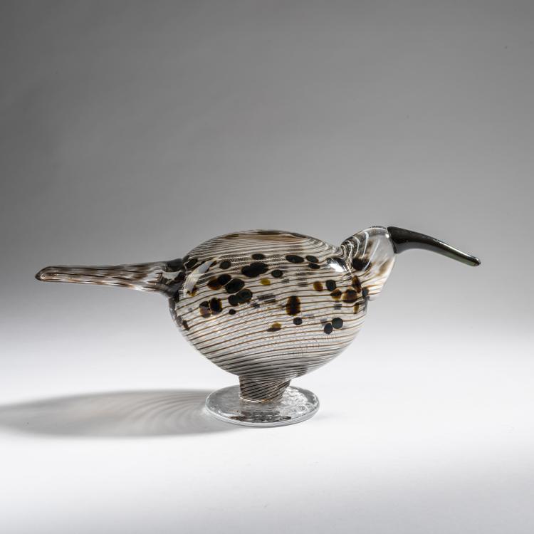 Hauptbild zu Objekt, Brachvogel 'Kirjokuovi', 2008, Oiva Toikka, Nuutaj&auml;rvi, Notsj&ouml;; Iittala, Kalvola, 161D 1040