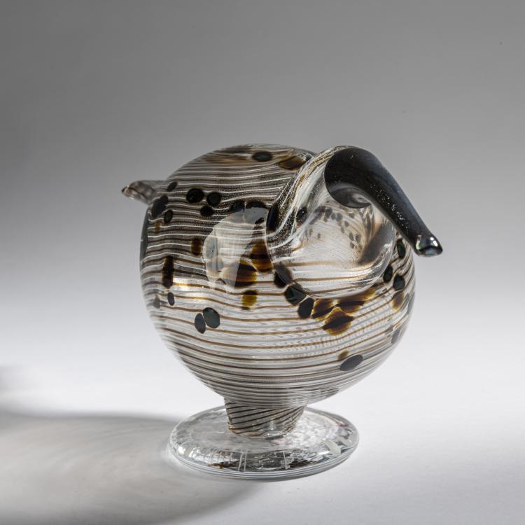 Bild 1 zu Objekt, Brachvogel 'Kirjokuovi', 2008, Oiva Toikka, Nuutaj&auml;rvi, Notsj&ouml;; Iittala, Kalvola, 161D 1040