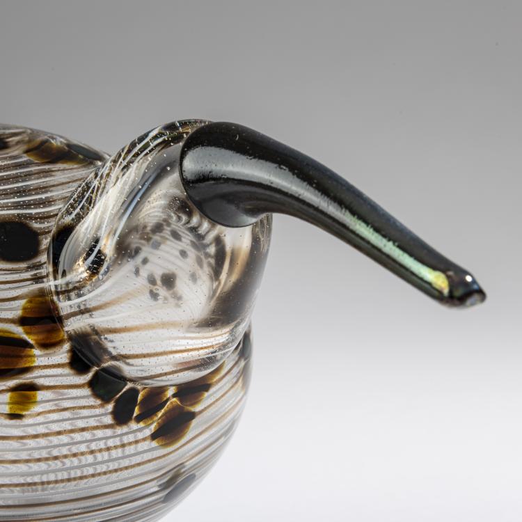 Bild 2 zu Objekt, Brachvogel 'Kirjokuovi', 2008, Oiva Toikka, Nuutaj&auml;rvi, Notsj&ouml;; Iittala, Kalvola, 161D 1040