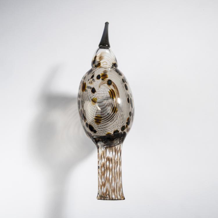 Bild 3 zu Objekt, Brachvogel 'Kirjokuovi', 2008, Oiva Toikka, Nuutaj&auml;rvi, Notsj&ouml;; Iittala, Kalvola, 161D 1040