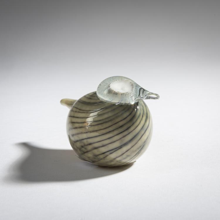 Bild 1 zu Objekt, Sperling 'Varpunen', 1997, Oiva Toikka, Nuutaj&auml;rvi, Notsj&ouml;; Iittala, Kalvola, 161D 931