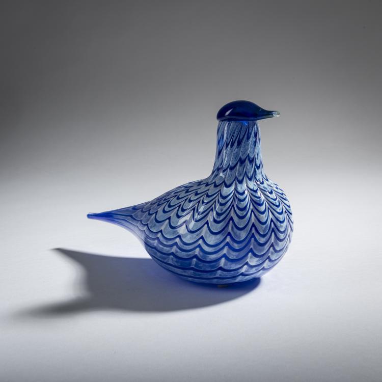 Bild 1 zu Objekt, Blauschwanz, 1991-94, Oiva Toikka, Nuutaj&auml;rvi, Notsj&ouml;; Iittala, Kalvola, 161D 867