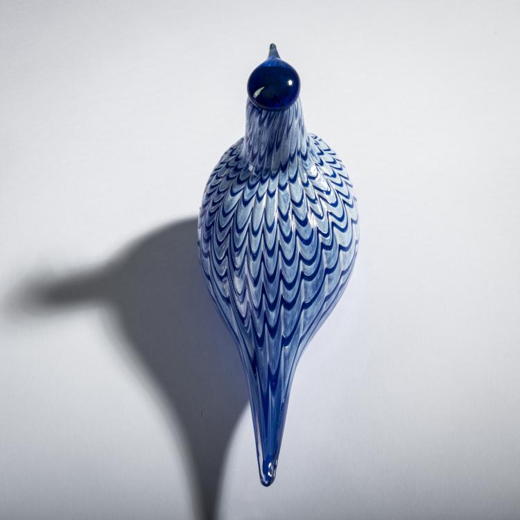 Bild 2 zu Objekt, Blauschwanz, 1991-94, Oiva Toikka, Nuutaj&auml;rvi, Notsj&ouml;; Iittala, Kalvola, 161D 867