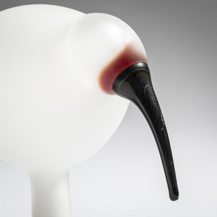 Bild 2 zu Objekt, White ibis, 2005, Oiva Toikka, Nuutaj&auml;rvi, Notsj&ouml;; Iittala, Kalvola, 161D 1010