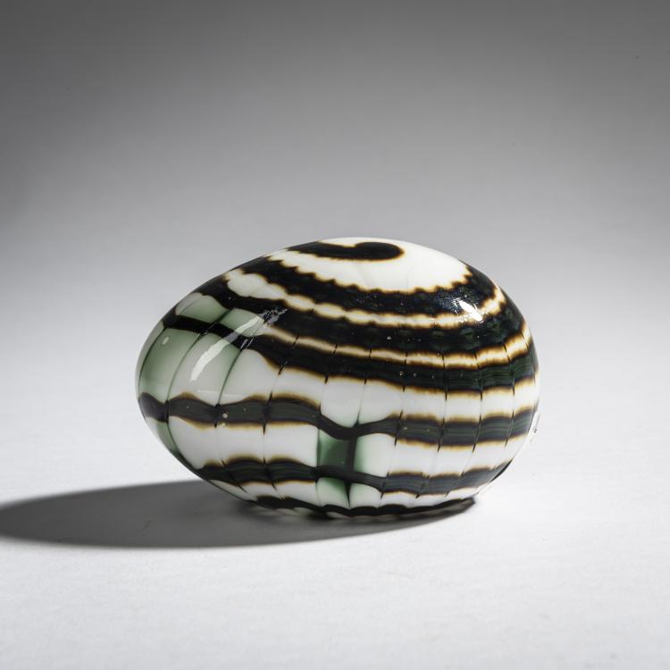 Hauptbild zu Objekt, Mets&auml;tylli-Ei 'Mets&auml;tyllin Muna', 2014, Oiva Toikka, Nuutj&auml;rvi, Notsj&ouml;; Iittala, Kalvola, 161D 1101