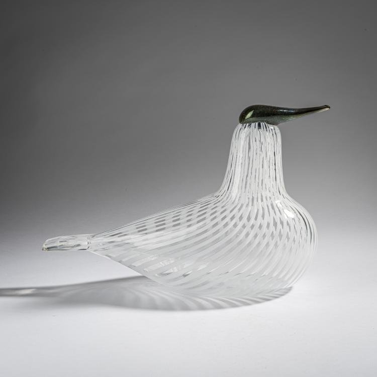 Hauptbild zu Objekt, Jubil&auml;umsvogel Bergente, 1992, Oiva Toikka, Nuutaj&auml;rvi, Notsj&ouml;; Iittala, Kalvola, 161D 870