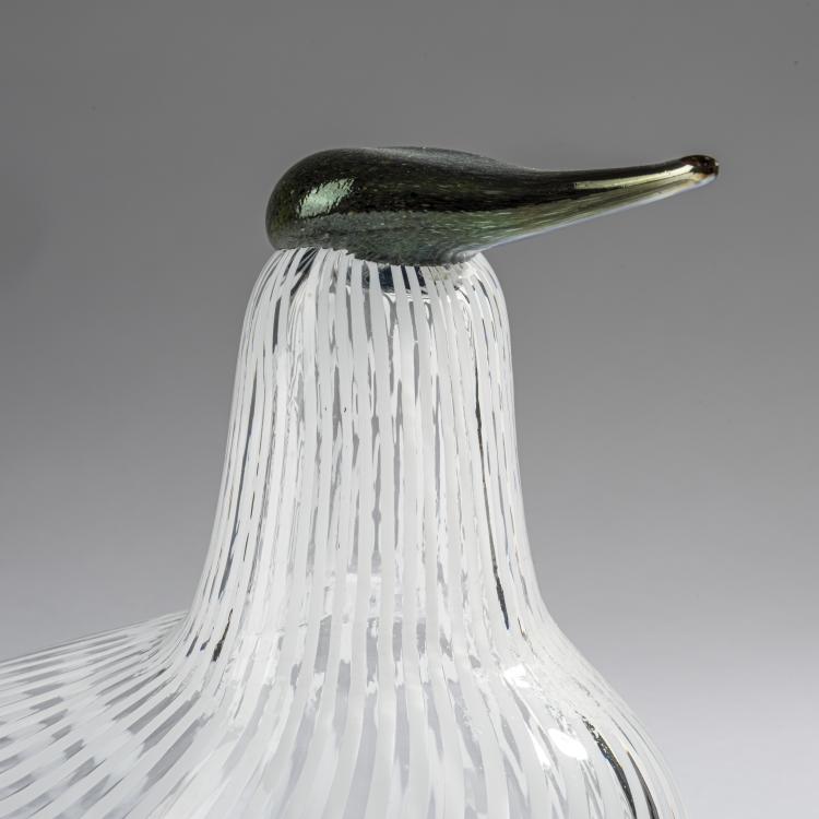 Bild 2 zu Objekt, Jubil&auml;umsvogel Bergente, 1992, Oiva Toikka, Nuutaj&auml;rvi, Notsj&ouml;; Iittala, Kalvola, 161D 870