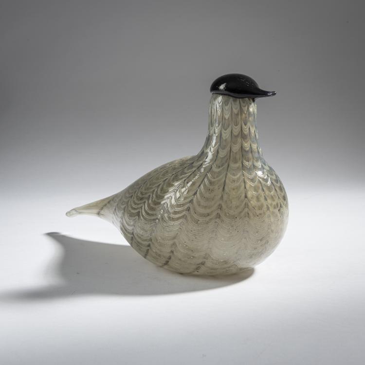 Bild 1 zu Objekt, Stockdove, ca. 1993, Oiva Toikka, Nuutaj&auml;rvi, Notsj&ouml;, 161D 882