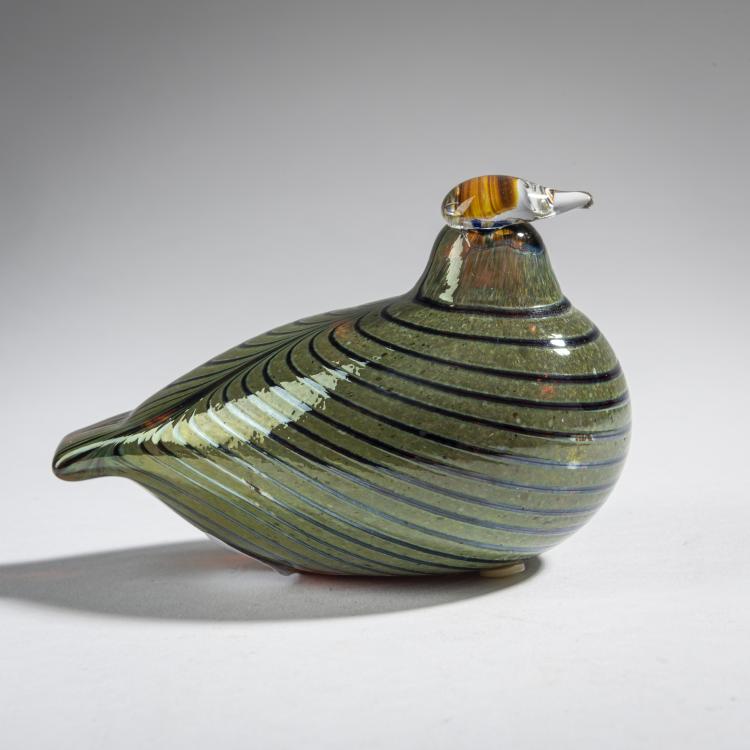 Hauptbild zu Objekt, 'Kansallis-Osaki-Pankii', um 1985, Oiva Toikka, Nuutaj&auml;rvi, Notsj&ouml;; Iittala, Kalvola, 161D 836