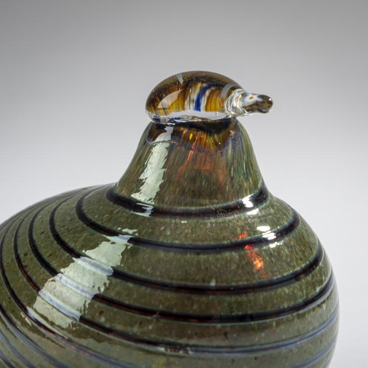 Bild 2 zu Objekt, 'Kansallis-Osaki-Pankii', um 1985, Oiva Toikka, Nuutaj&auml;rvi, Notsj&ouml;; Iittala, Kalvola, 161D 836