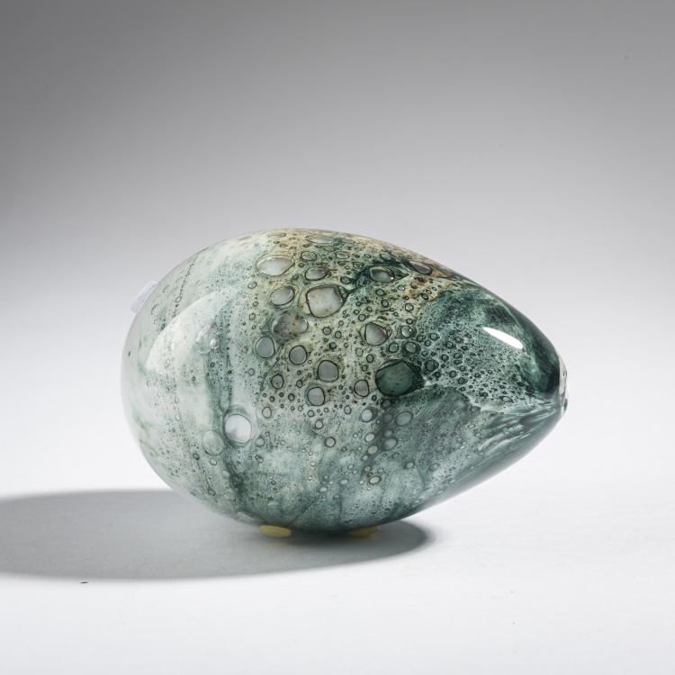 Hauptbild zu Objekt, Egg 'Muna', c. 1995, Kerttu Nurminen, Nuutaj&auml;rvi, Notsj&ouml;, 161D 908