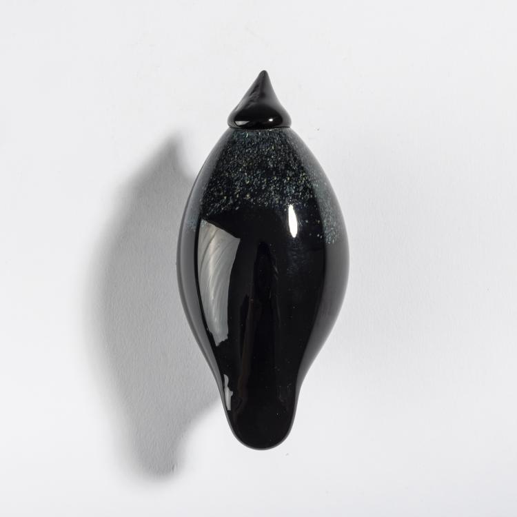 Bild 2 zu Objekt, Kr&auml;he, um 1990, Oiva Toikka, Nuutaj&auml;rvi, Notsj&ouml;; Iittala, Kalvola, 161D 852