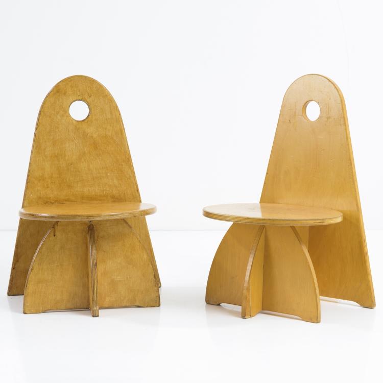 Bild 3 zu Objekt, 6 'Apollo' - '3017' children's chairs, 1980s, Jacobus Johannes Josephus Verzuu (in the style of), ADO, Berg en Bosch, 161C 765