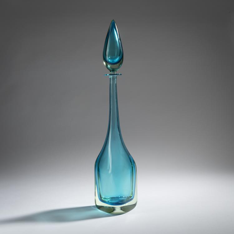 Hauptbild zu Objekt, Karaffe mit Stopfen, 1962, Seguso Vetri d'Arte, Murano, 161B 379