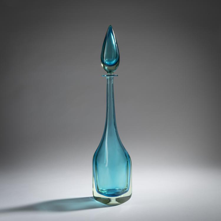 Bild 1 zu Objekt, Karaffe mit Stopfen, 1962, Seguso Vetri d'Arte, Murano, 161B 379