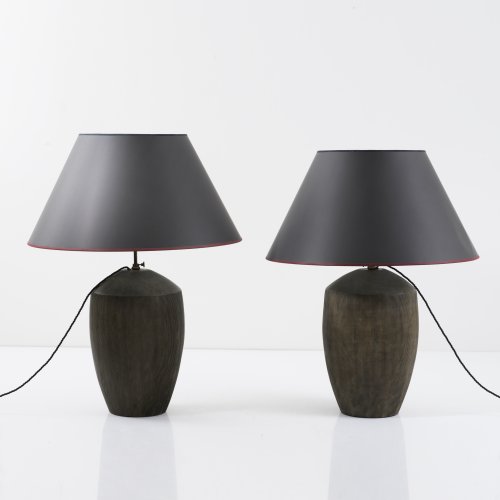 2 table lights, c. 1960