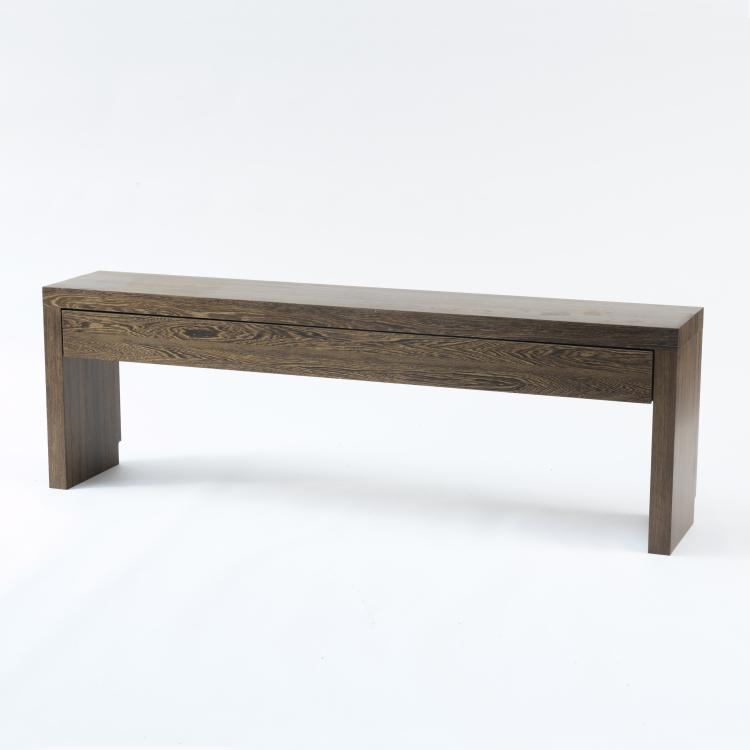 Bild 1 zu Objekt, One-off side table / bench, c. 2012, Schreinerei Schuster, Bayern, 161C 805