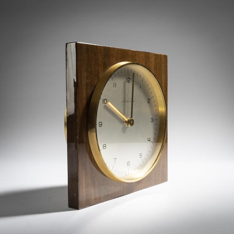 Hauptbild zu Objekt, Wanduhr 'Electora', 1961, Max Bill, Junghans, Schramberg, 161C 614