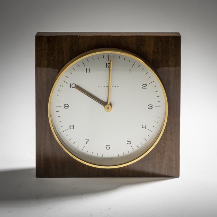 Bild 1 zu Objekt, Wanduhr 'Electora', 1961, Max Bill, Junghans, Schramberg, 161C 614