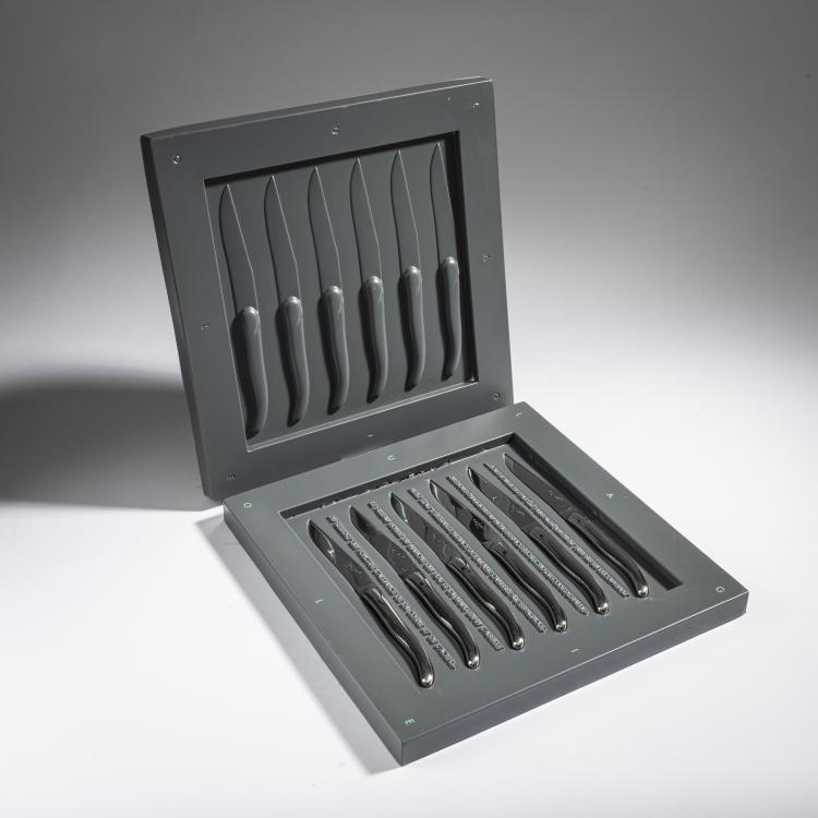 Hauptbild zu Objekt, 6 'Laguiole' knives, 1986, Philippe Starck, O.W.O, Montfort-l'Amaury, 161C 710