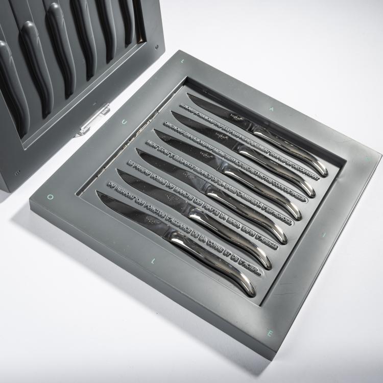 Bild 1 zu Objekt, 6 'Laguiole' knives, 1986, Philippe Starck, O.W.O, Montfort-l'Amaury, 161C 710