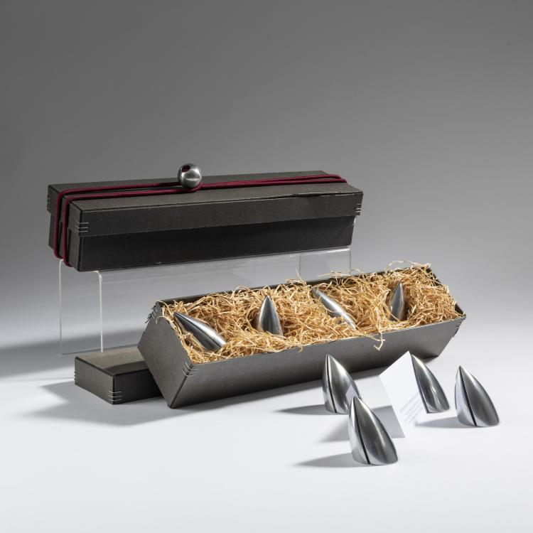 Bild 4 zu Objekt, 2 sets of 'Berta Youssouf' place card holders, 1987, Philippe Starck, O.W.O, Montfort-l'Amaury, 161C 706