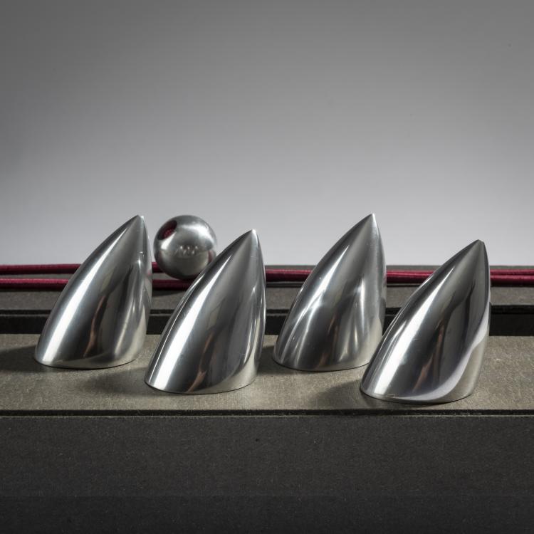 Bild 5 zu Objekt, 2 sets of 'Berta Youssouf' place card holders, 1987, Philippe Starck, O.W.O, Montfort-l'Amaury, 161C 706