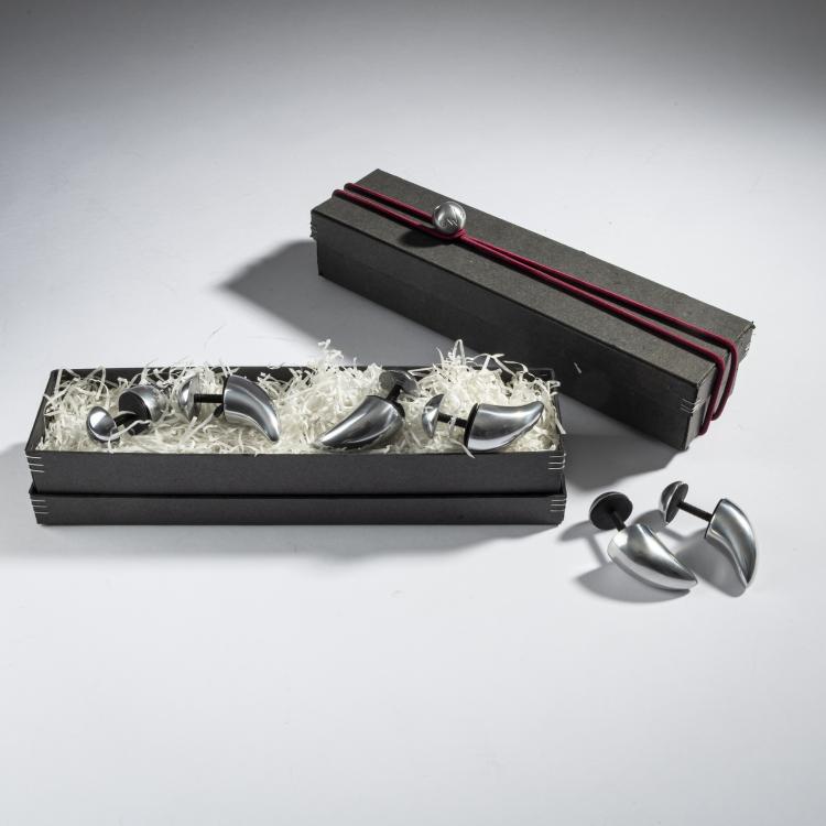 Hauptbild zu Objekt, 6 'Mimi Bayou' door handles, 1987, Philippe Starck, O.W.O, Montfort-l'Amaury, 161C 707