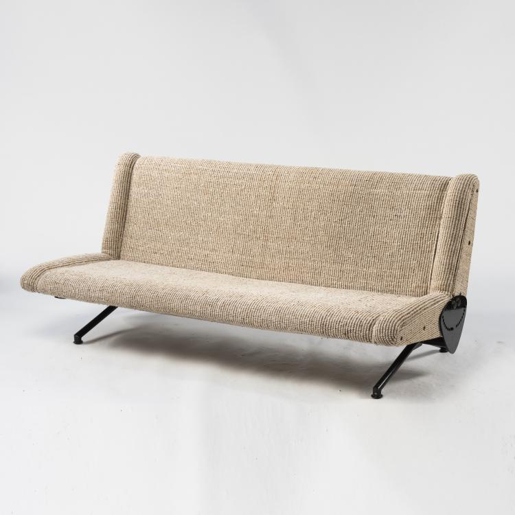 Hauptbild zu Objekt, Sofa / Bett 'D 70', 1954, Osvaldo Borsani, Honeta, Pfungstadt f&uuml;r Tecno, Mailand, 161A 15