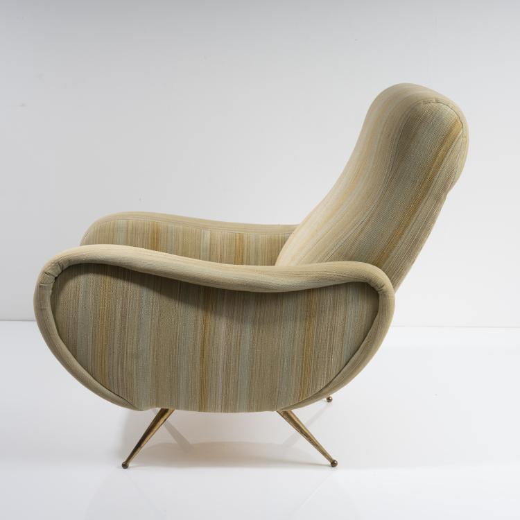 Bild 1 zu Objekt, 2 armchairs, c. 1951, Marco Zanuso (in the style of), Arflex, Mailand (zugeschrieben), 161A 30