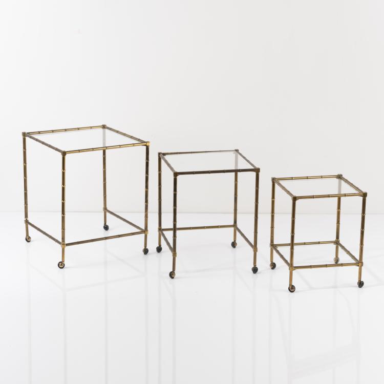 Bild 1 zu Objekt, Drei Satztische, 1970er Jahre, Italien, 161A 189