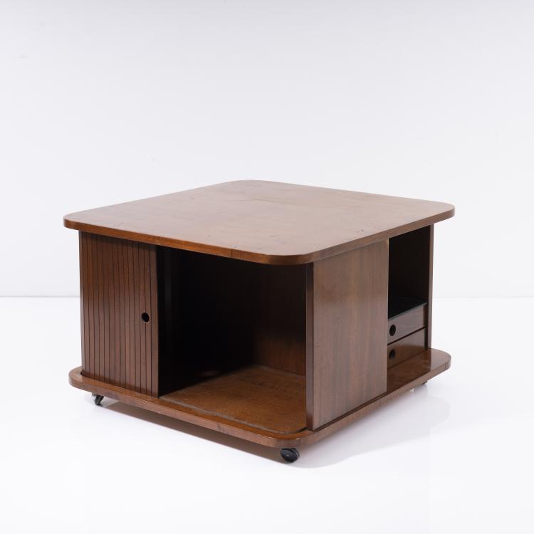Bild 2 zu Objekt, Coffee table / bar on casters, 1960s, Gianfranco Frattini (attributed), Bernini, Carate Brianza (zugeschrieben), 161A 105