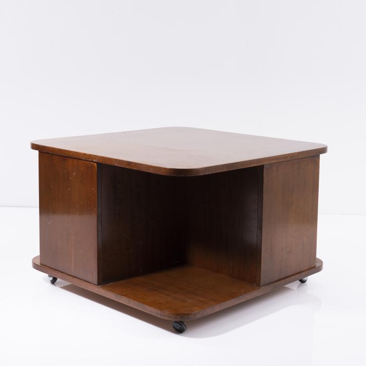 Bild 4 zu Objekt, Coffee table / bar on casters, 1960s, Gianfranco Frattini (attributed), Bernini, Carate Brianza (zugeschrieben), 161A 105
