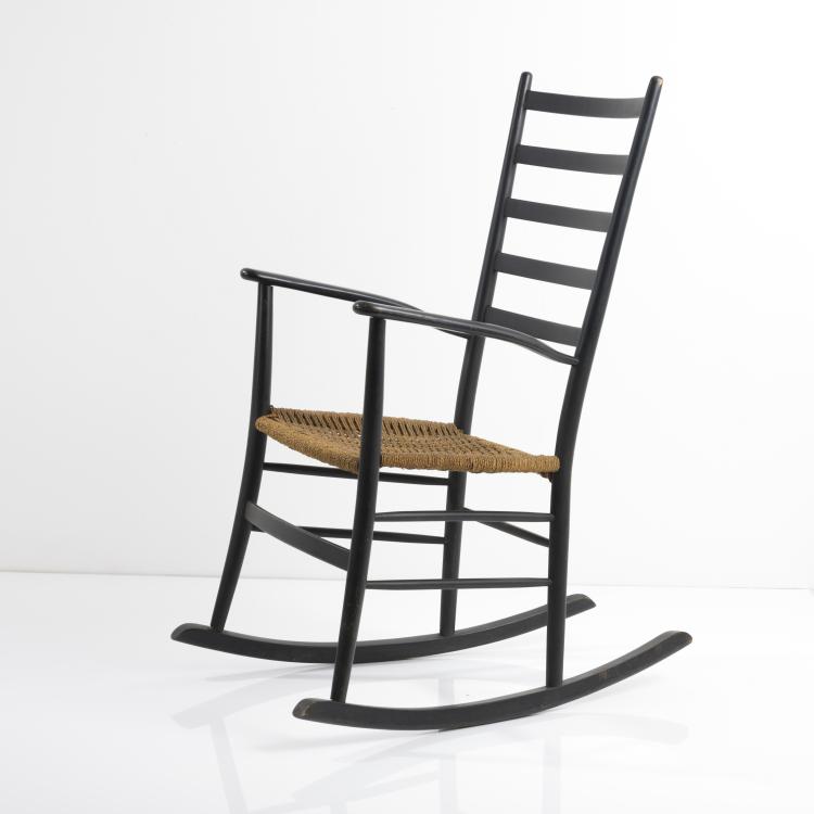 Hauptbild zu Objekt, Rocking chair, c. 1960, Italien, 161A 100