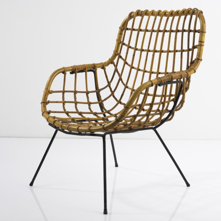 Bild 2 zu Objekt, Armlehnstuhl 'BS 1N', um 1963, Tito Agnoli, Bonacina, Pierantonio, Como, 161A 103